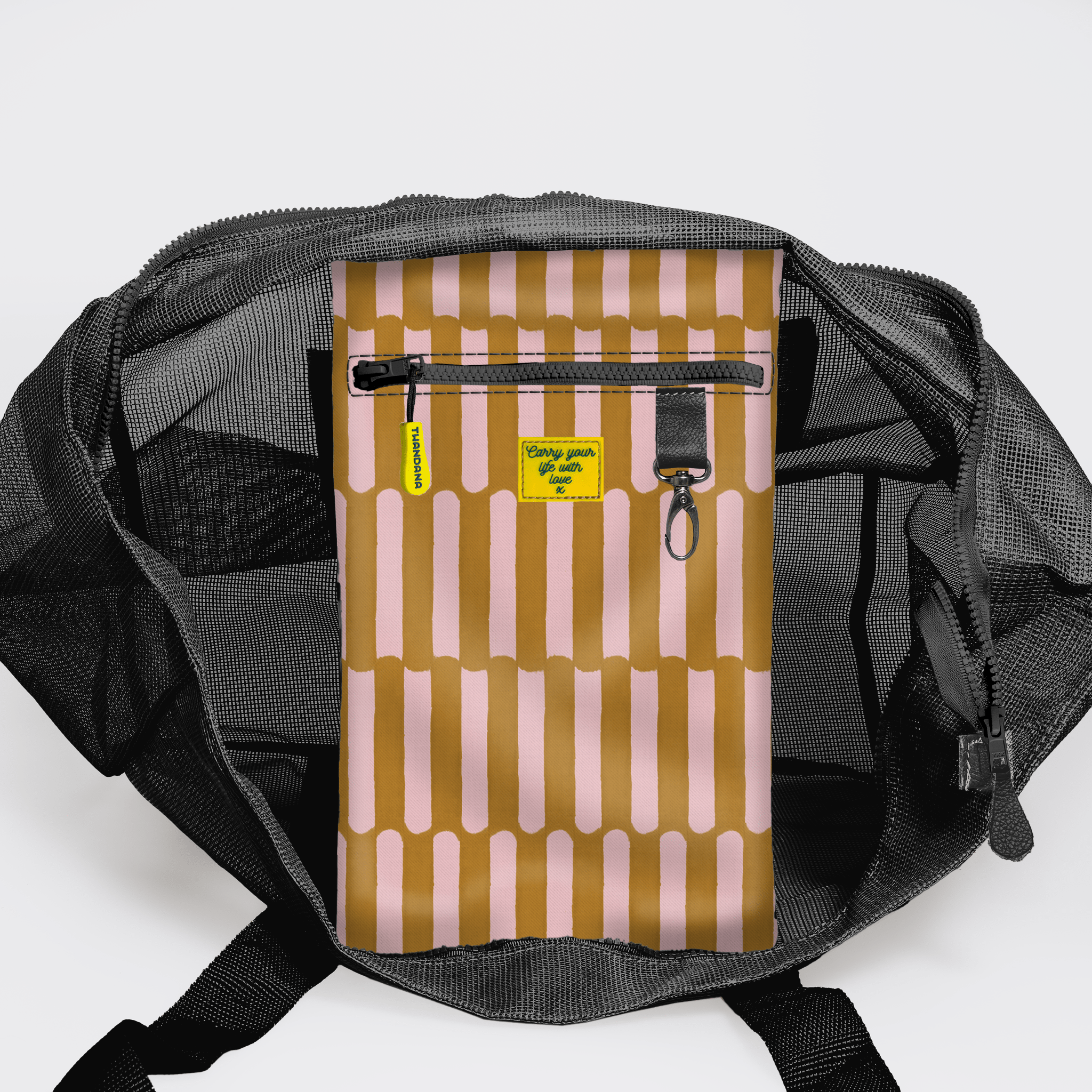 Thandana Meshie Jumbo Beach Bag - KaryKase