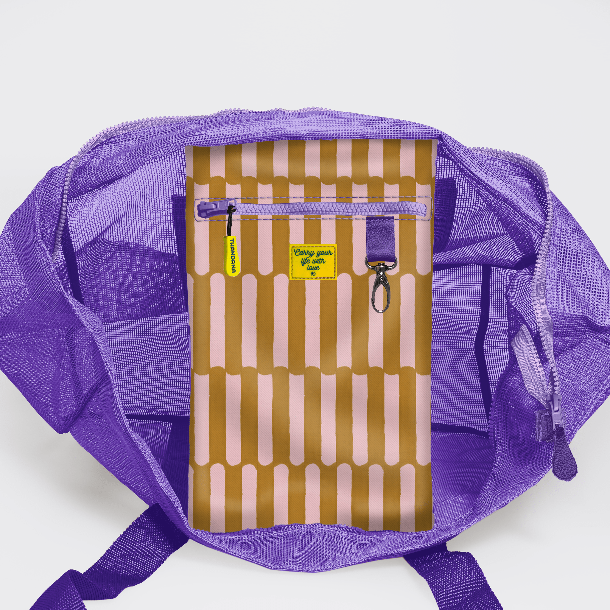 Thandana Meshie Jumbo Beach Bag - KaryKase