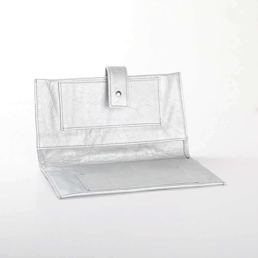 Thandana Metallic Leather Baby Nappy Wallet | 5 Colour Options - KaryKase