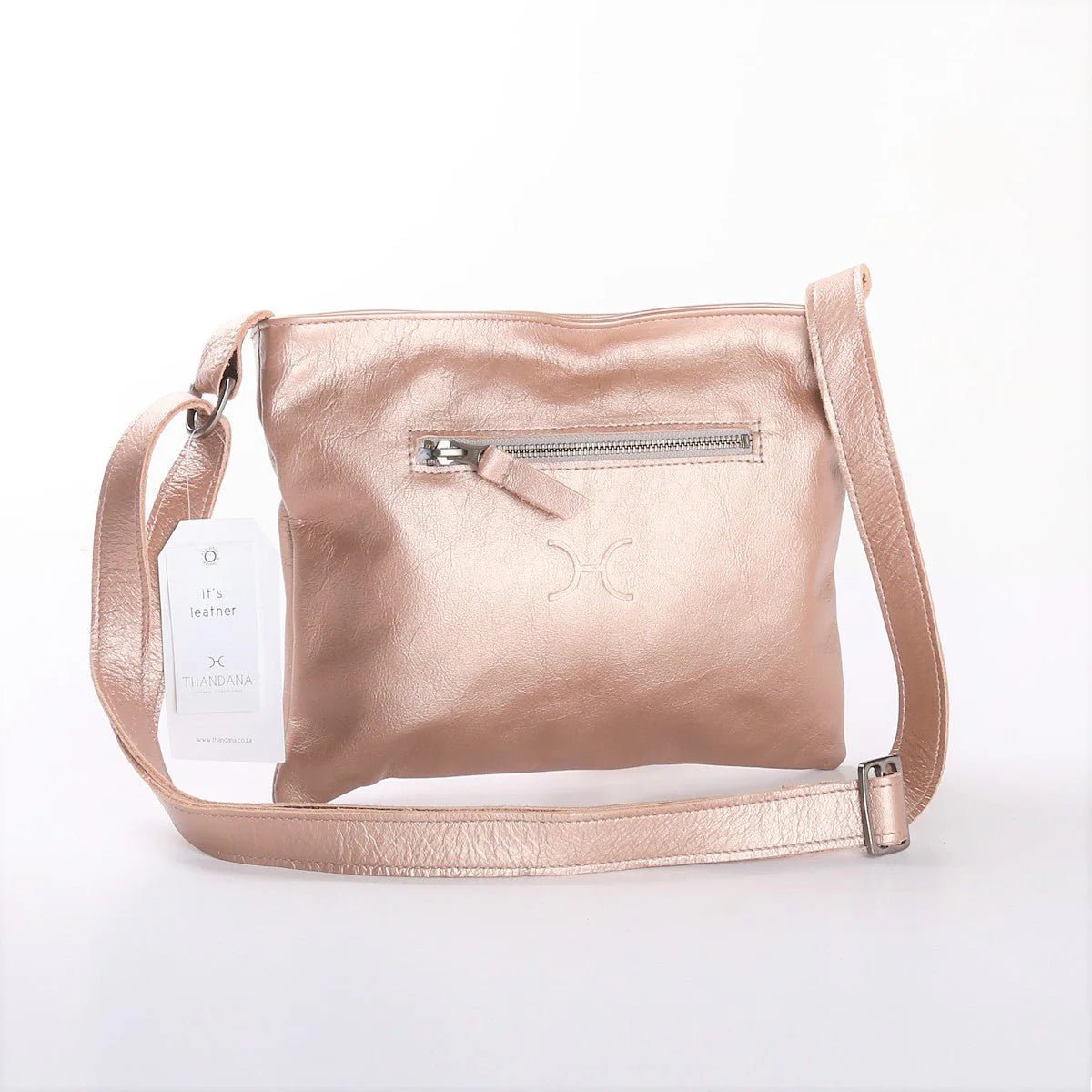 Thandana Mini Messenger Leather Handbag - KaryKase