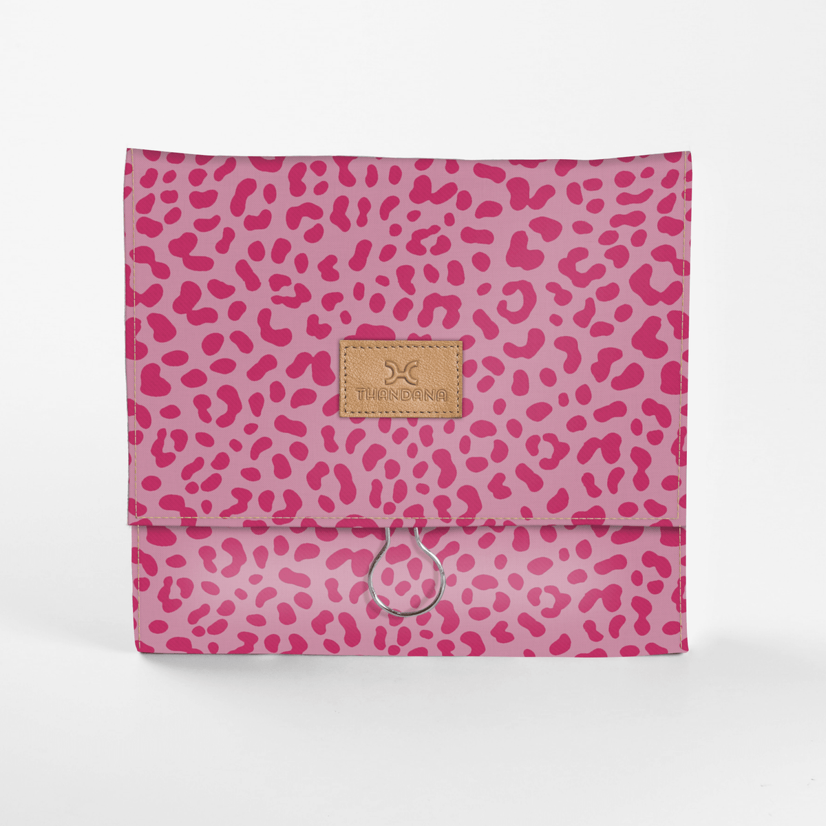 Thandana Roll Up Laminated Fabric Toiletry Bag With Hook - KaryKase