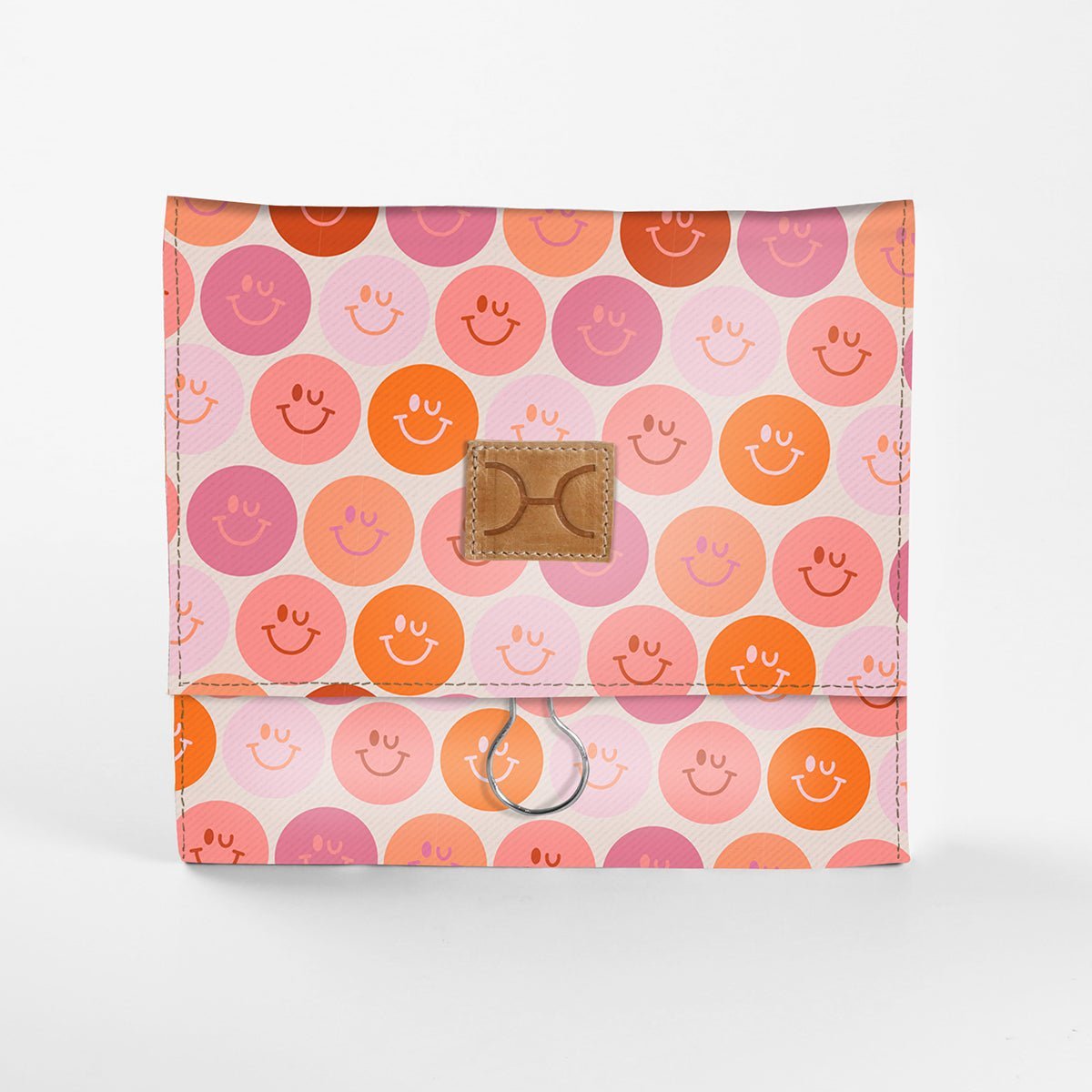Thandana Roll Up Laminated Fabric Toiletry Bag With Hook - KaryKase