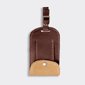 Thandana Wax Canvas & Leather Luggage Tag - KaryKase