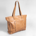 Thandana Zippered Tote Leather Handbag - KaryKase