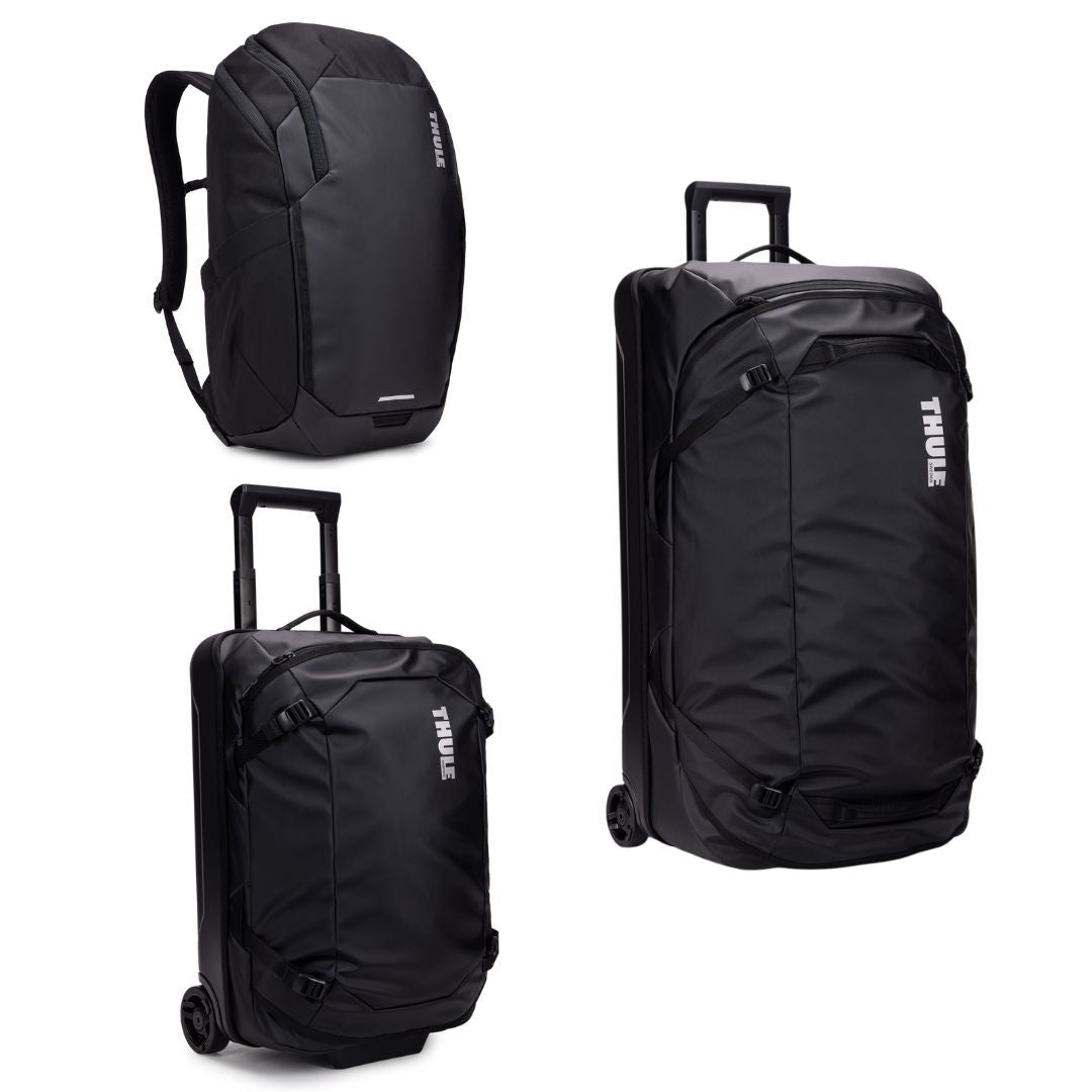 Thule Chasm 3 Piece Luggage Set | Black - KaryKase