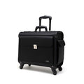 Tosca 1680D Laptop Pilot Cases with 4 wheels | Black - KaryKase