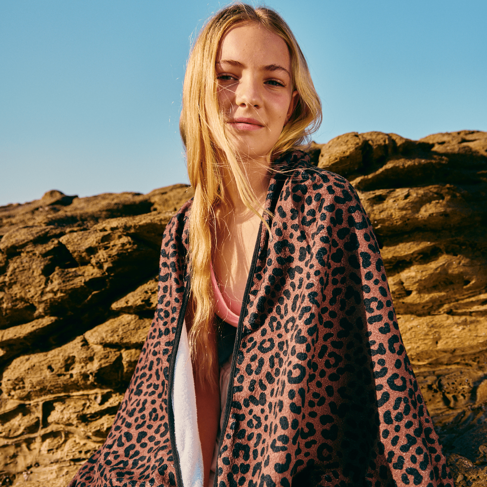 Black Tassel - Cheetah - Coffee