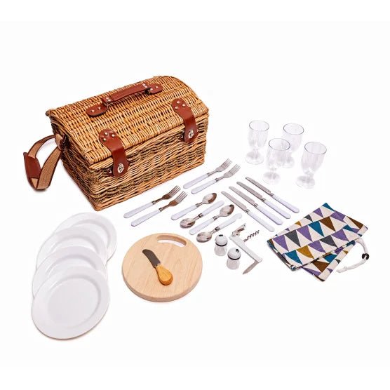 Yuppie Gift Baskets Forest Picnic Basket (4 Persons) - KaryKase