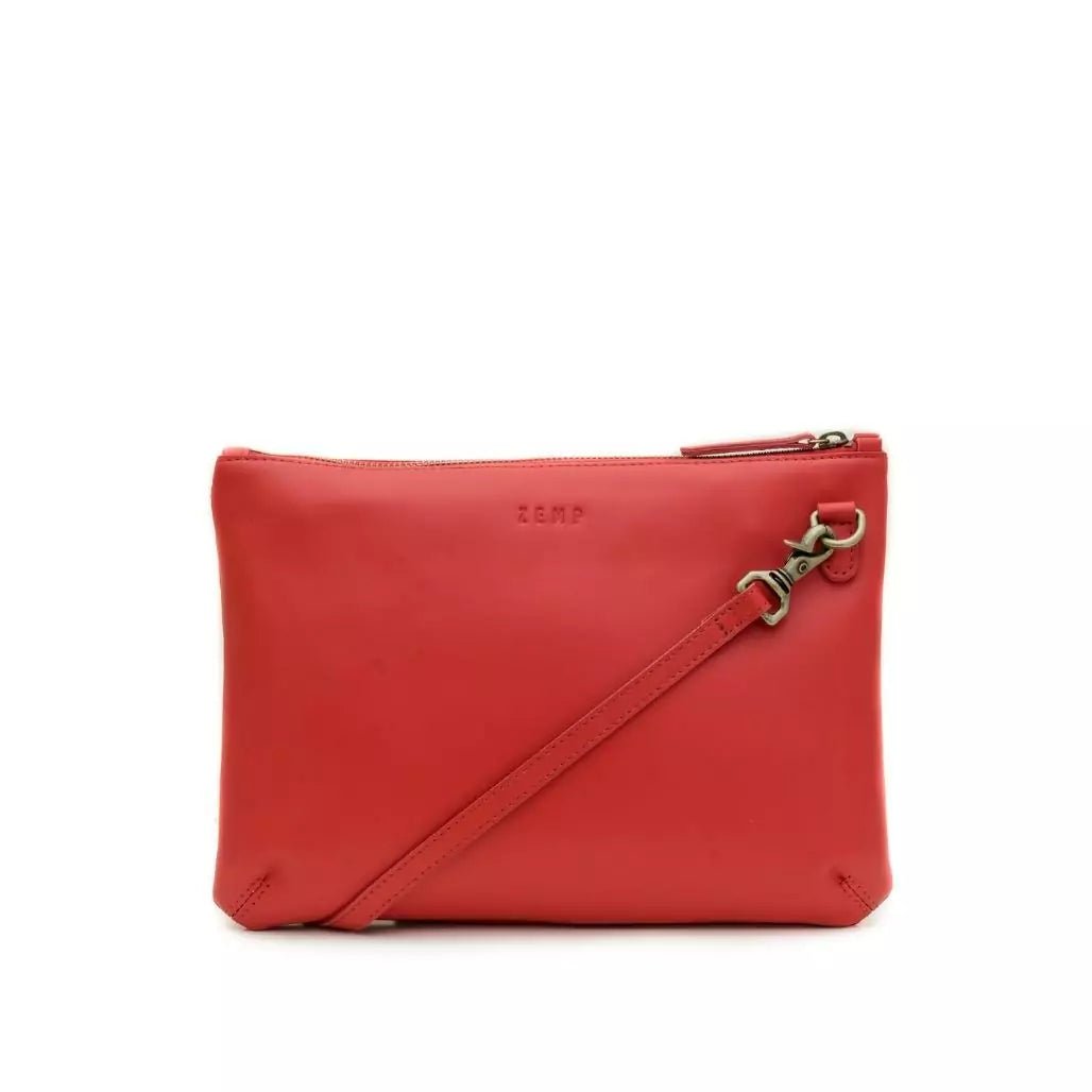 Zemp Amsterdam Sling Cross Body Bag (M) | Coral - KaryKase