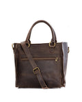 Zemp Bastille Grab and Go Handbag | Waxy Brown - KaryKase