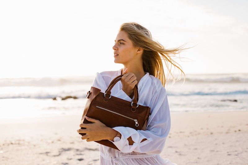 Zemp Bastille Grab and Go Handbag | Waxy Tan - KaryKase