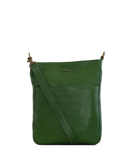 Zemp Boston Cross Body Bag | Forest Green - KaryKase