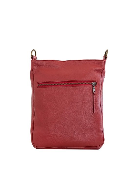 Zemp Boston Cross Body Bag | Red - KaryKase