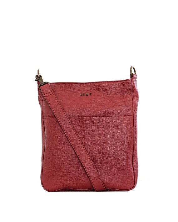Zemp Boston Cross Body Bag | Red - KaryKase