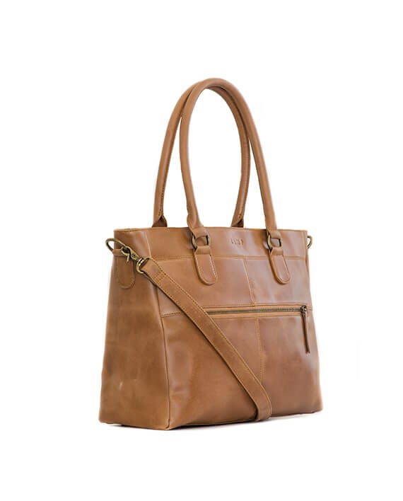 Zemp Casablanca 13” Tote | Waxy Tan - KaryKase