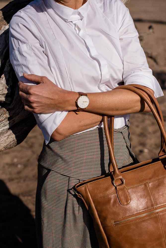 Zemp Casablanca 13” Tote | Waxy Tan - KaryKase