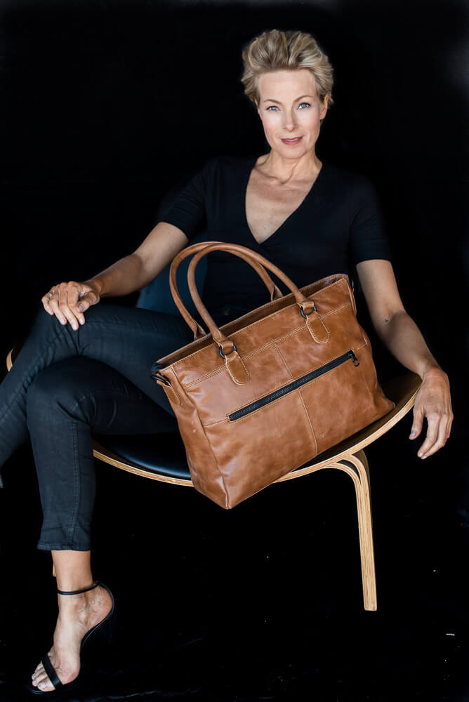 Zemp Casablanca 15” Tote | Black - KaryKase