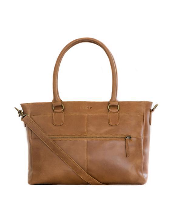 Zemp Casablanca 15” Tote | Waxy Tan - KaryKase