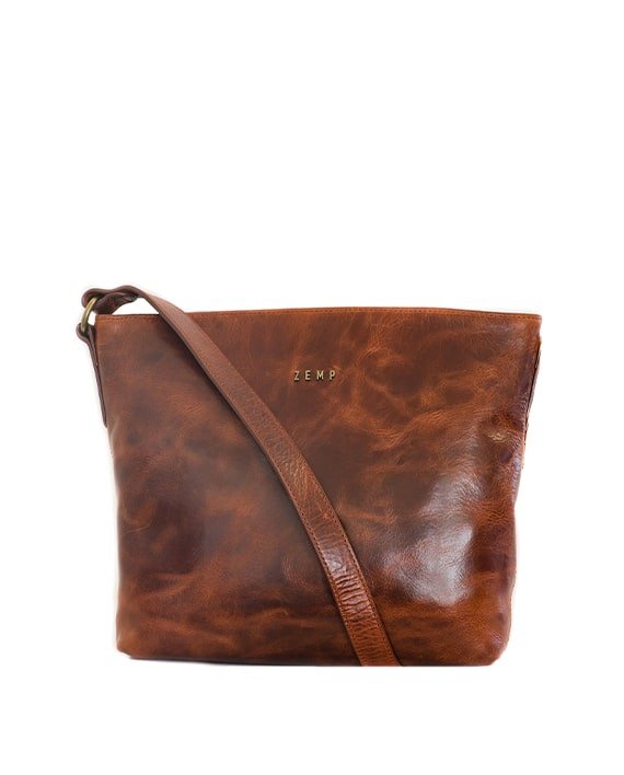 Zemp Orlando Cross Body Bag | Chestnut - KaryKase