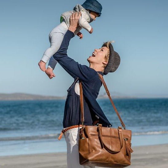 Zemp Zempie Nappy Bag | Chestnut - KaryKase