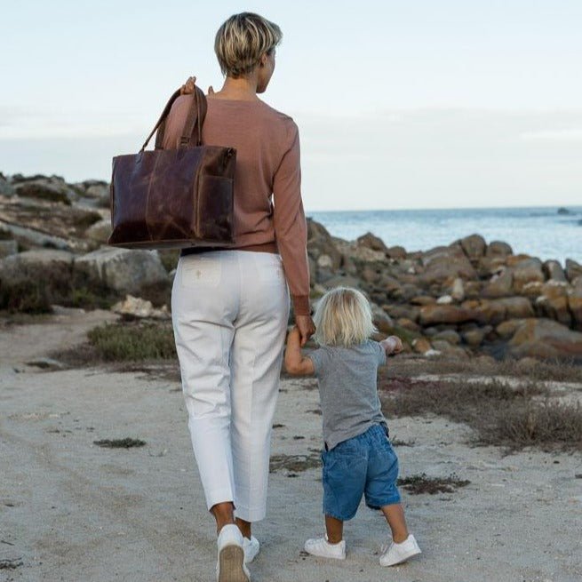 Zemp Zempie Nappy Bag | Waxy Brown - KaryKase